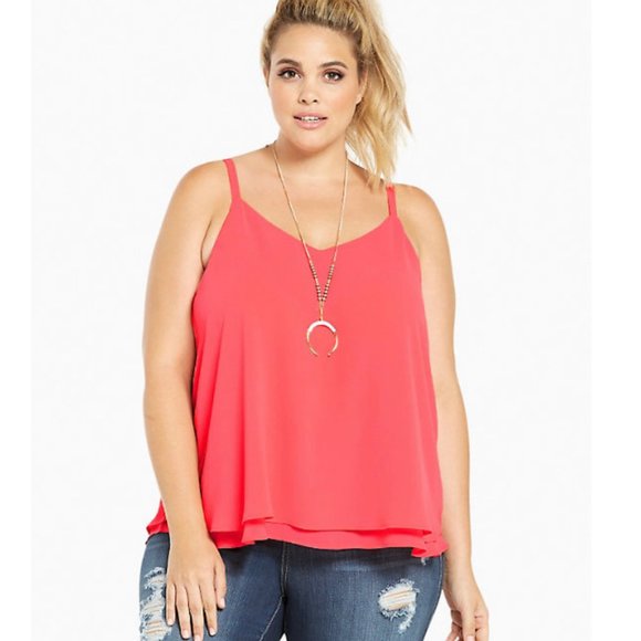torrid Tops - Pink Swing Cami